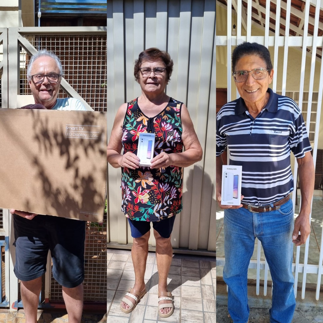 “Saúde que dá Prêmios” contempla três moradores do bairro Vila América