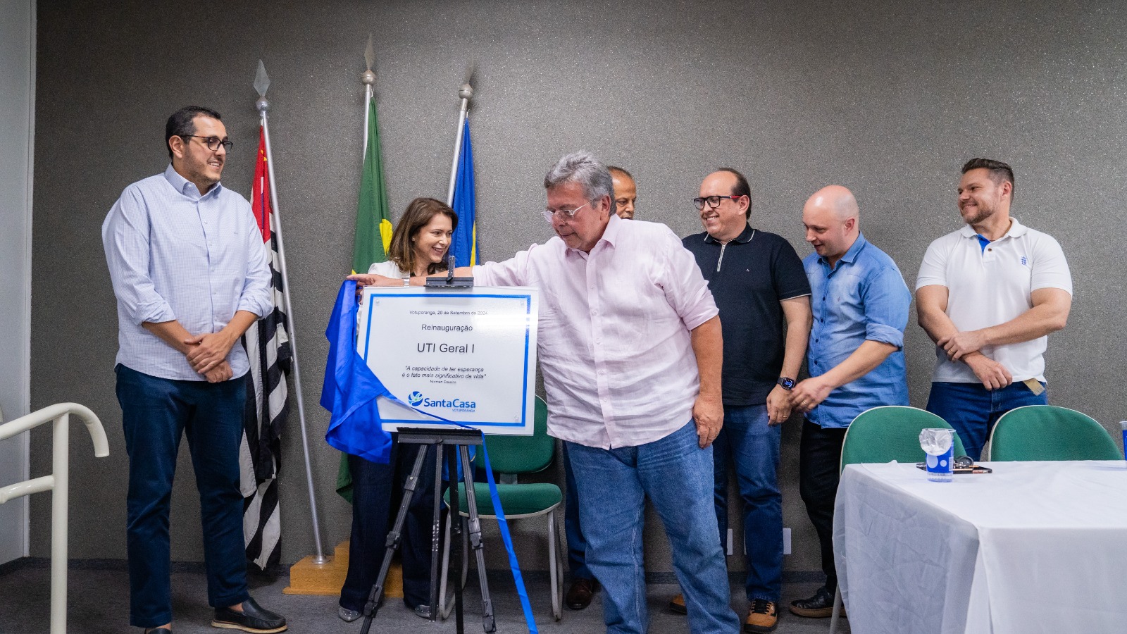 UTI Geral da Santa Casa é reinaugurada, com o dobro de leitos